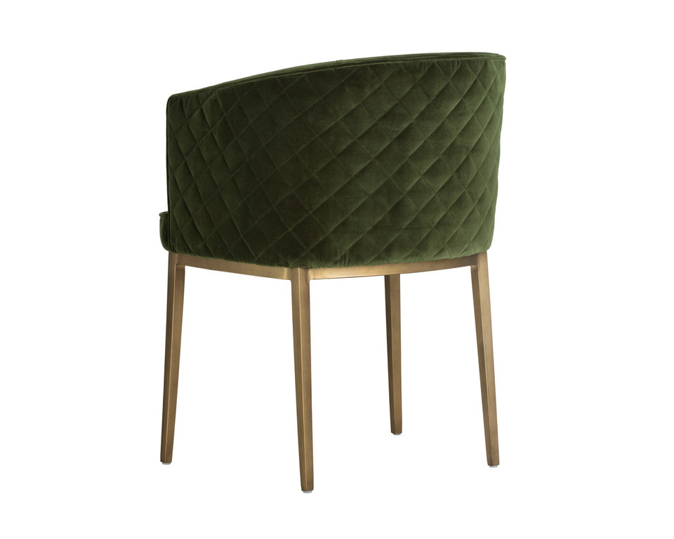 Cornella Dining Forest Green Armchair