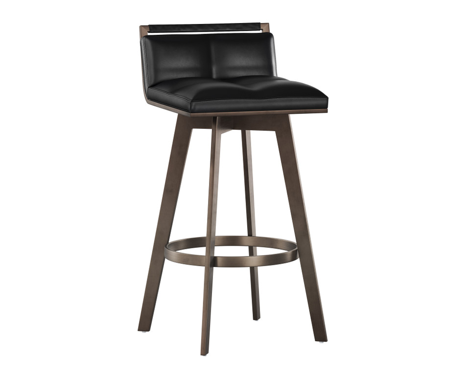 Arizona Swivel Barstool Bravo Black