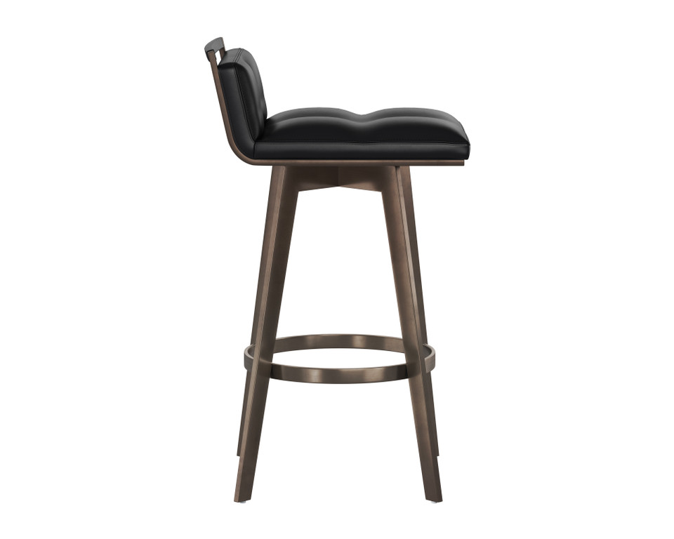 Arizona Swivel Barstool Bravo Black