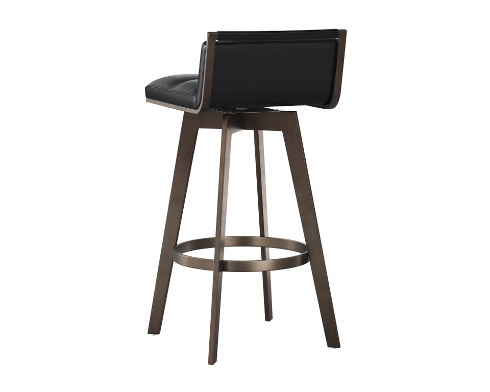 Arizona Swivel Barstool Bravo Black