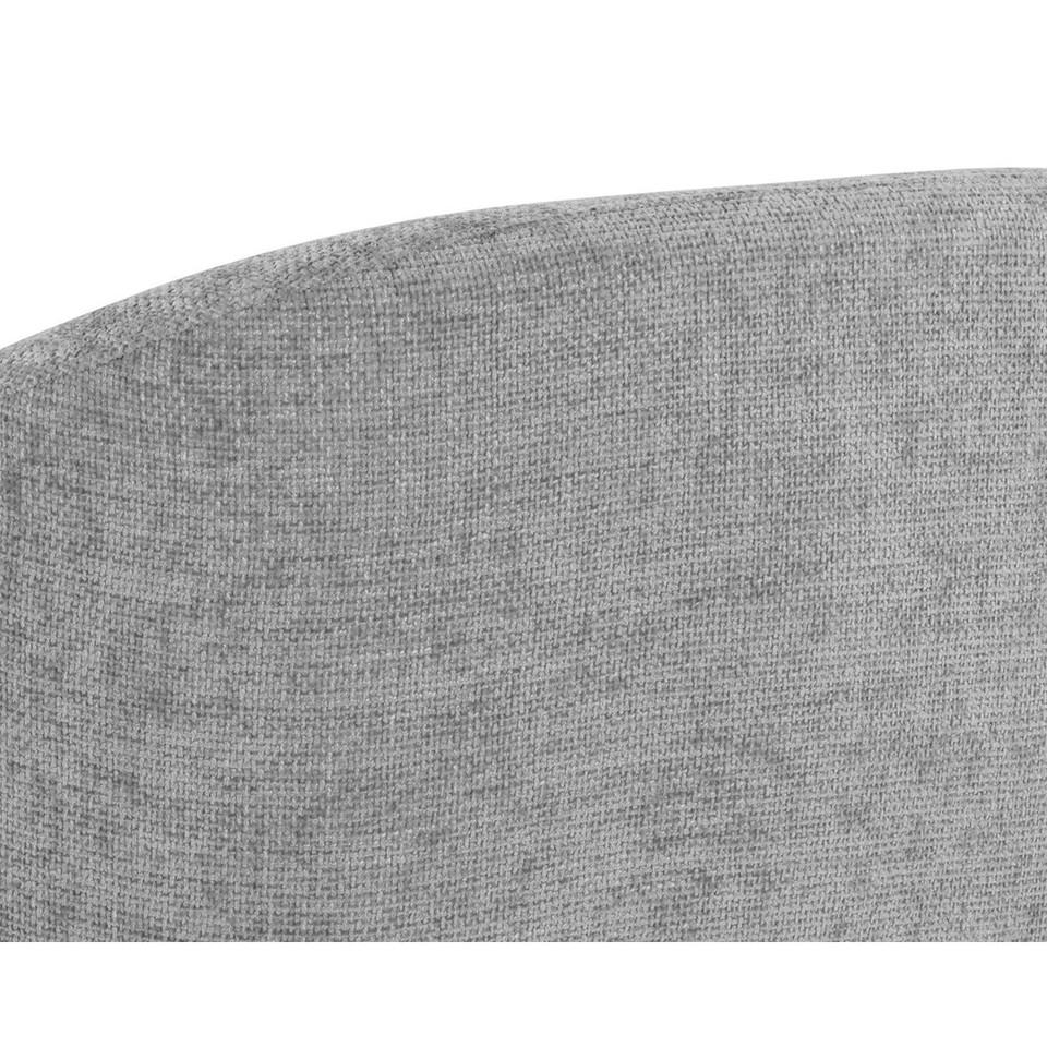 Bliss Swivel Husky Grey Lounge Chair, view 4