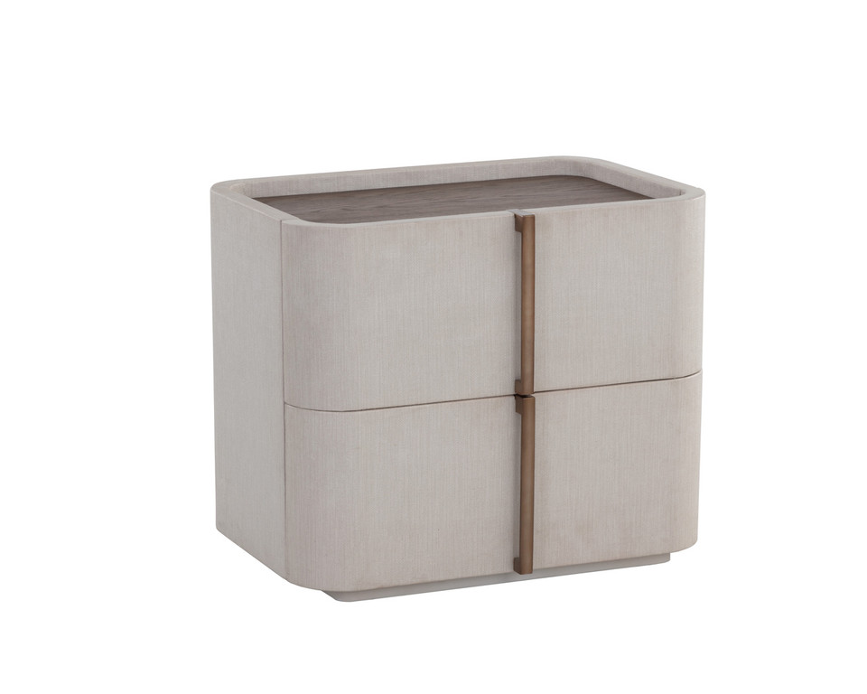 Jamille Small - Cream Nightstand