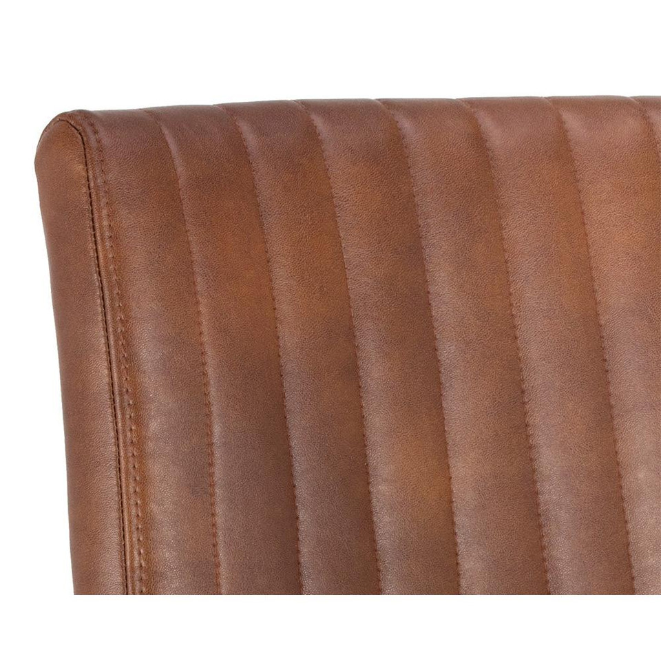 Homer Dining Bravo Cognac Armchair, view 2