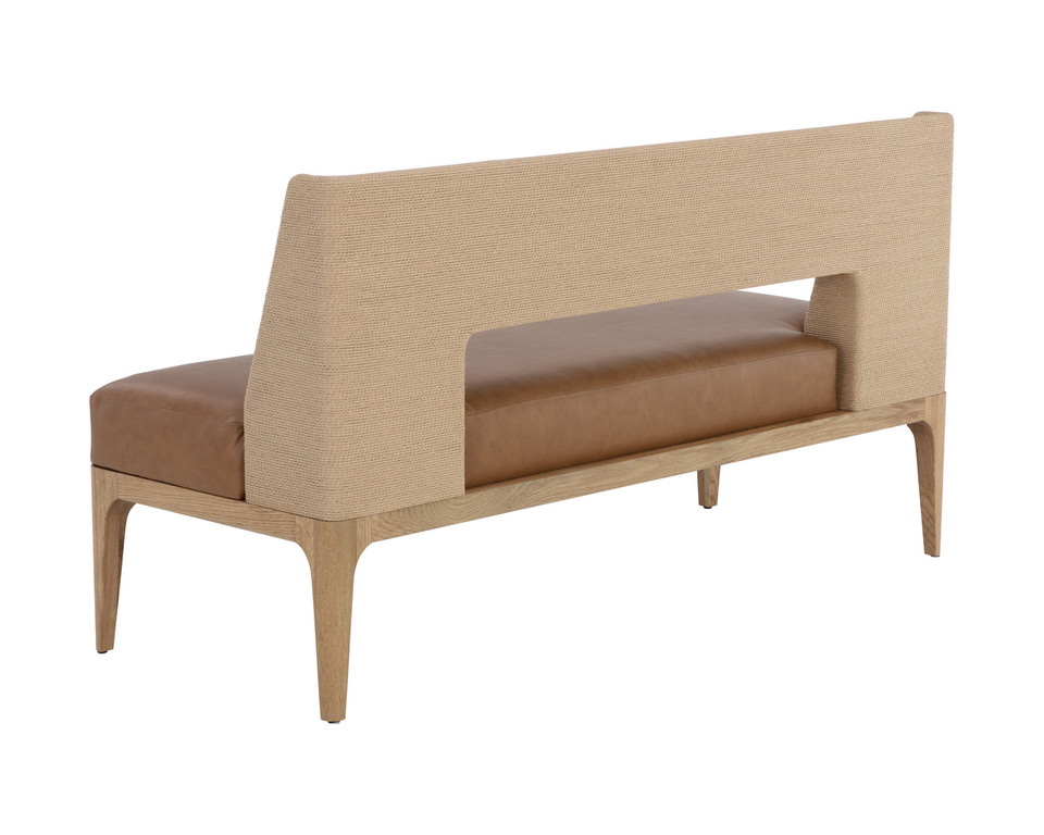 Brocco Banquette Milliken Cognac