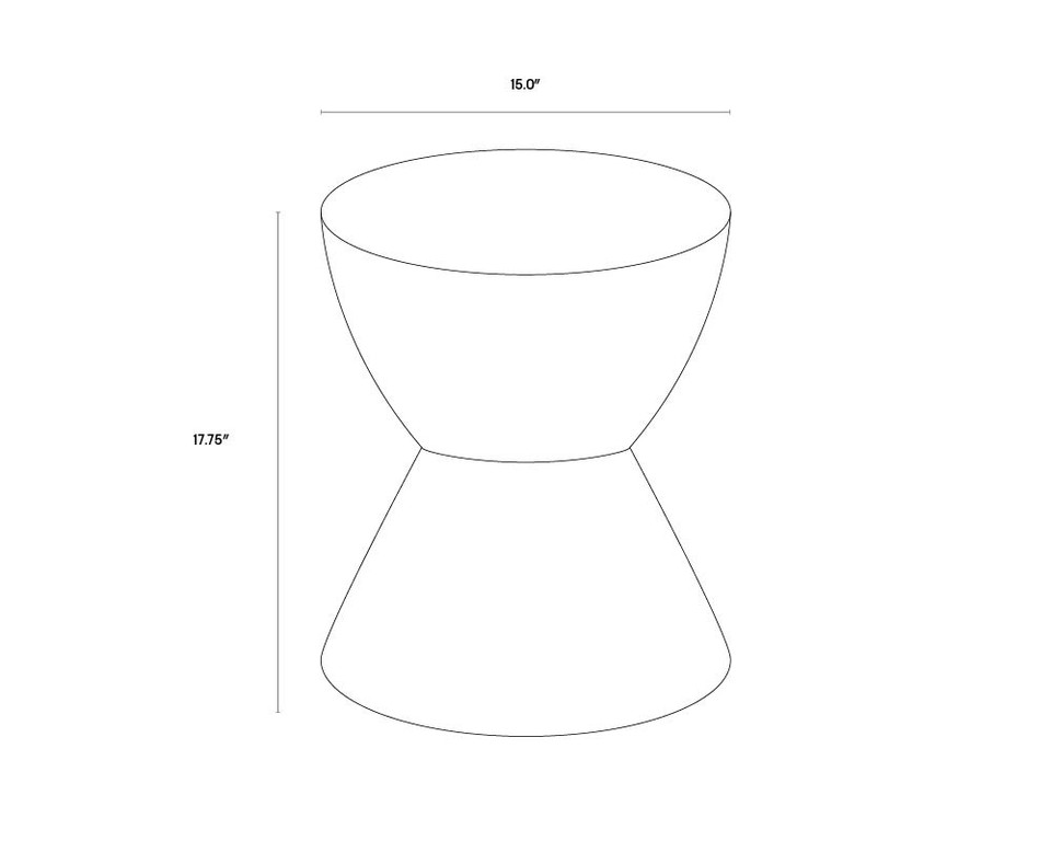 Logan End Grey Table