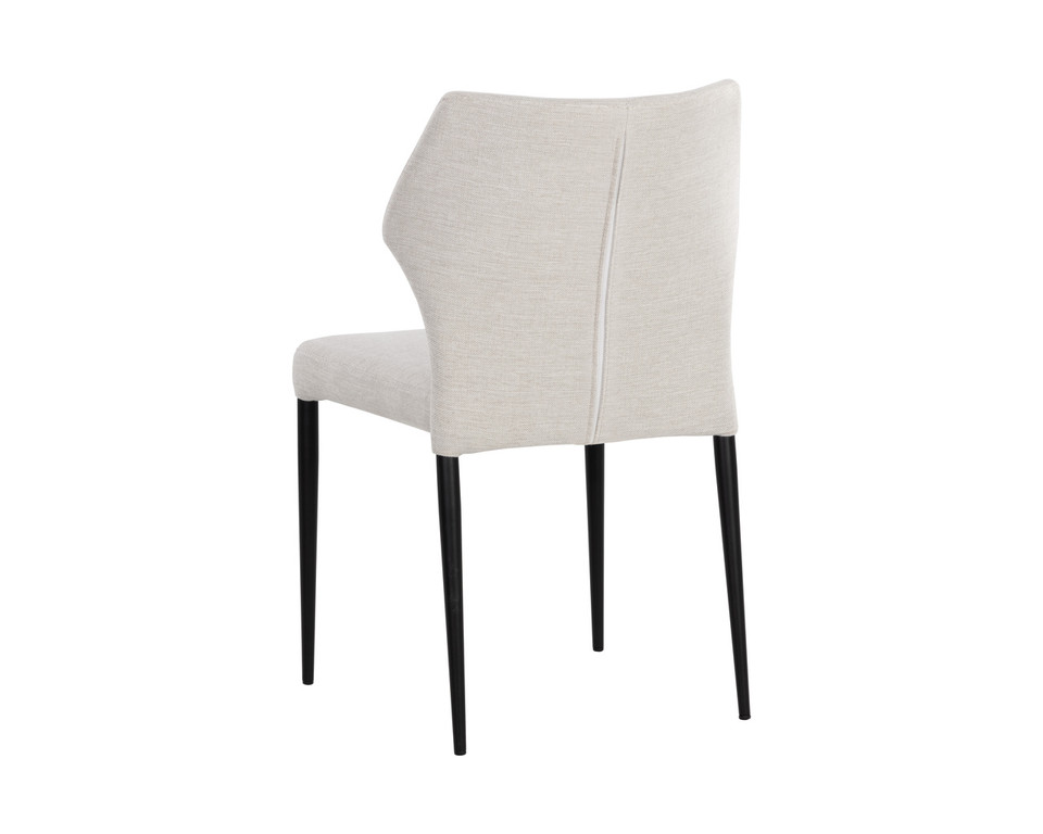 James Stackable City Beige Dining Chair
