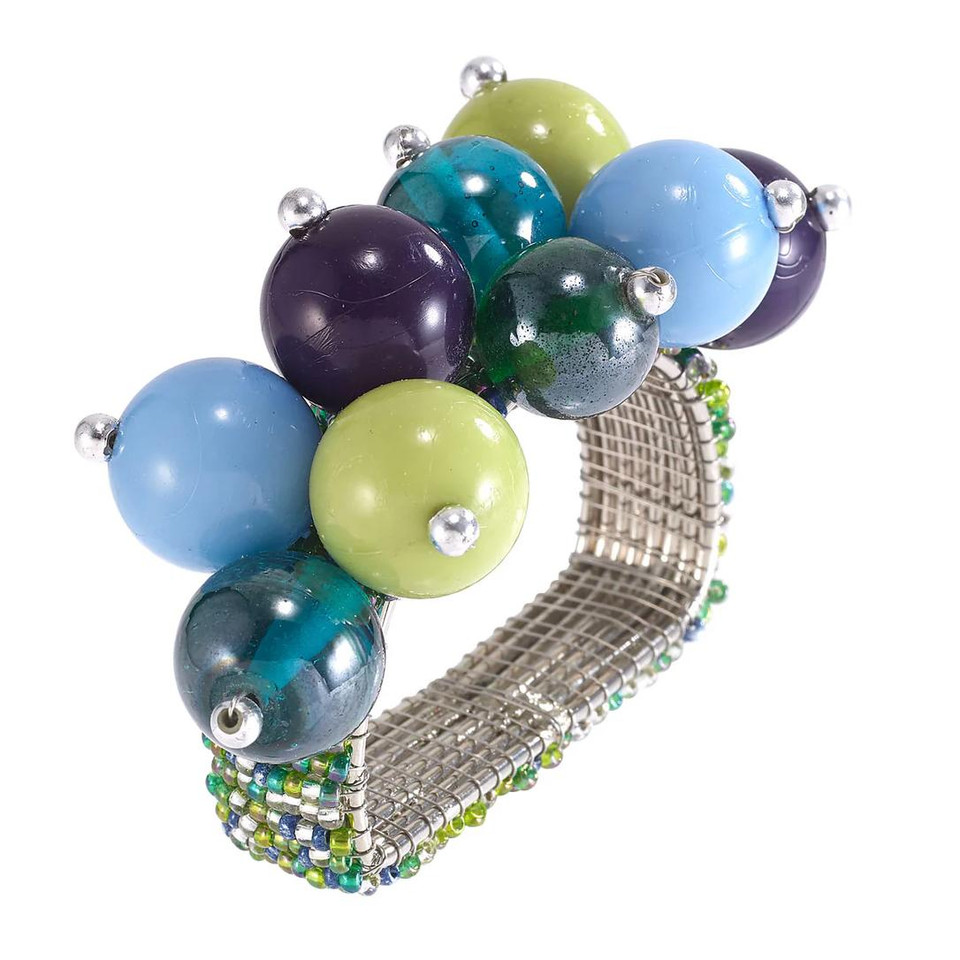 Jubilant Colorful Napkin Rings, Set 4, view 8