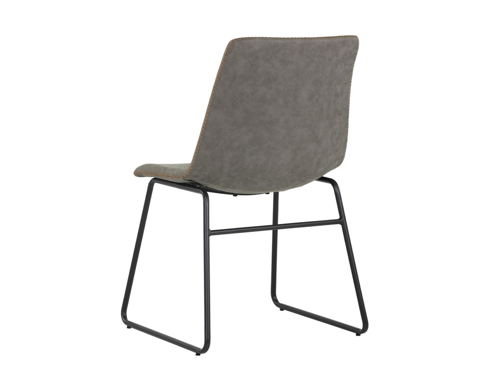 Cal Antique Grey Dining Chair