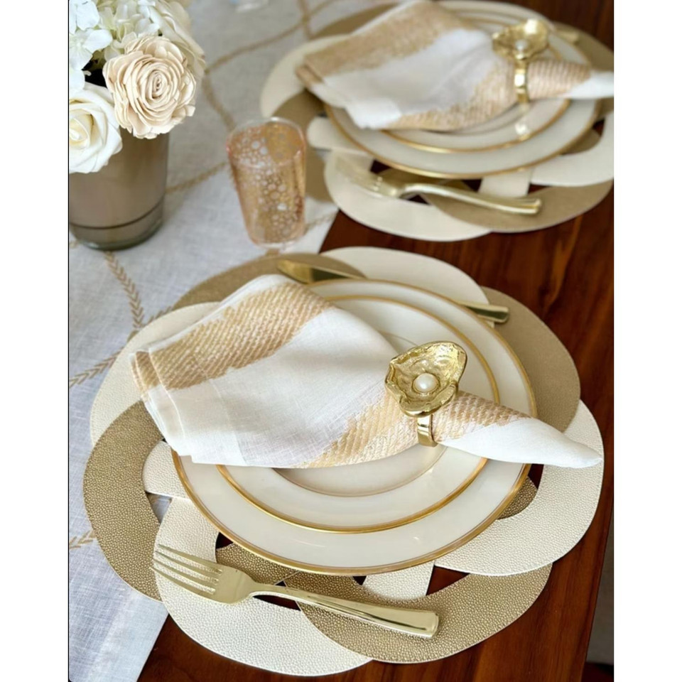 French Riviera Stonewashed Linen Napkins, Set 4, view 10