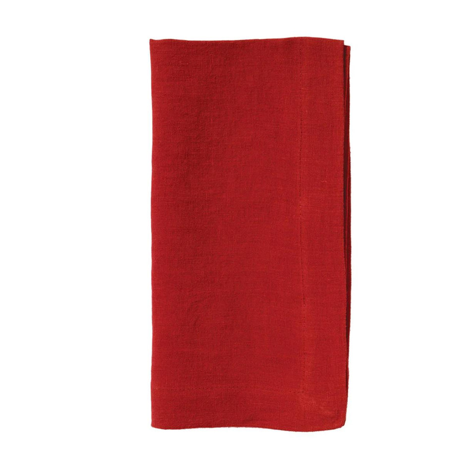 French Riviera Stonewashed Linen Napkins, Set 4, view 25