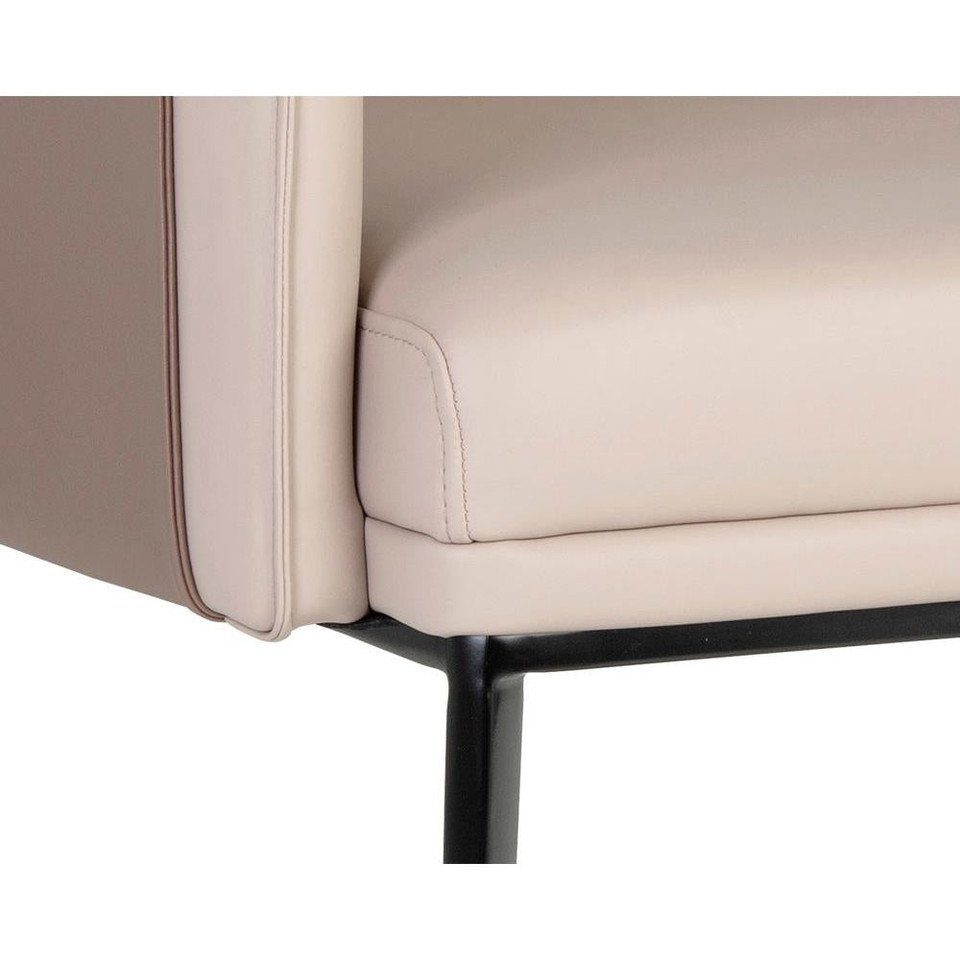Carter Napa Beige / Napa Tan Lounge Chair