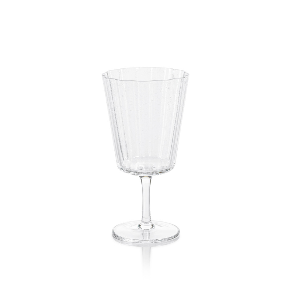 Benoit Bubble Wine Glasses, Set 4 | Bone & Brass