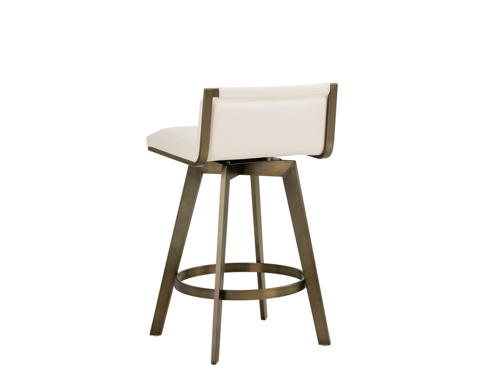 Arizona Swivel Castillo Cream Counter Stool