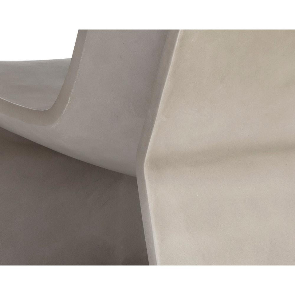 Odyssey Grey Lounge Chair, view 3