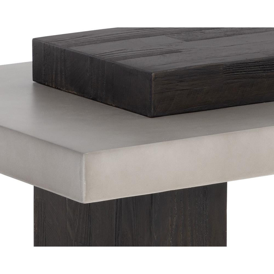 Herriot Dark Brown / Grey Coffee Table