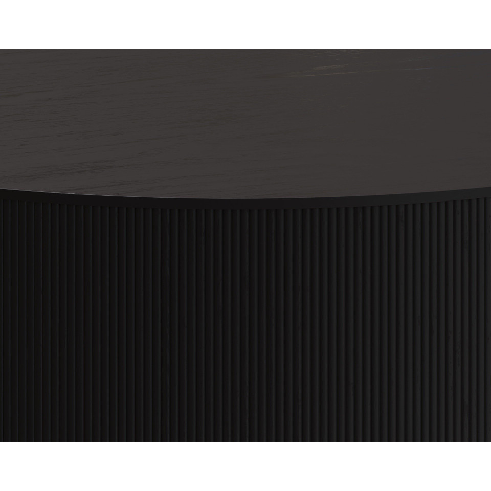 Kalla Round - Charcoal Coffee Table, view 4