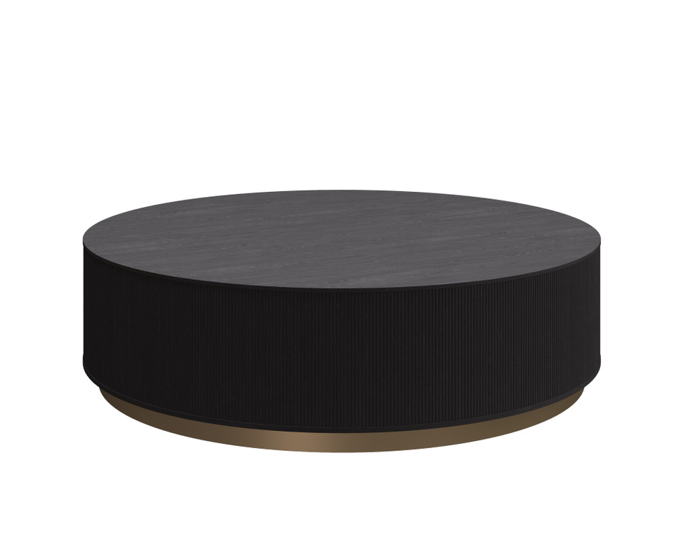 Kalla Round - Charcoal Coffee Table