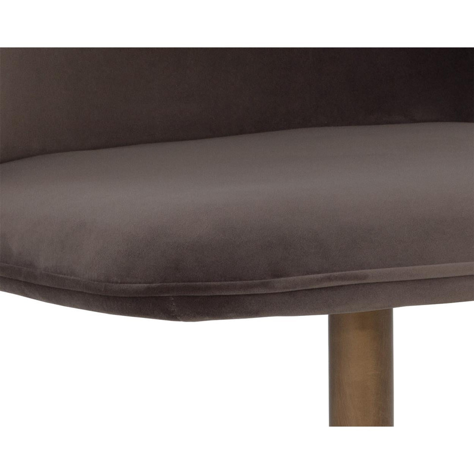 Simone Swivel Meg Ash Dining Chair