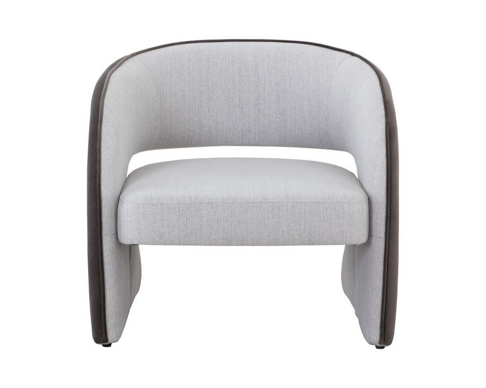 Rosalia Mina Light Grey / Meg Ash Lounge Chair