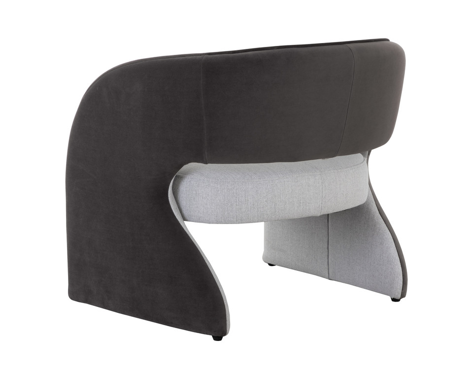 Rosalia Mina Light Grey / Meg Ash Lounge Chair