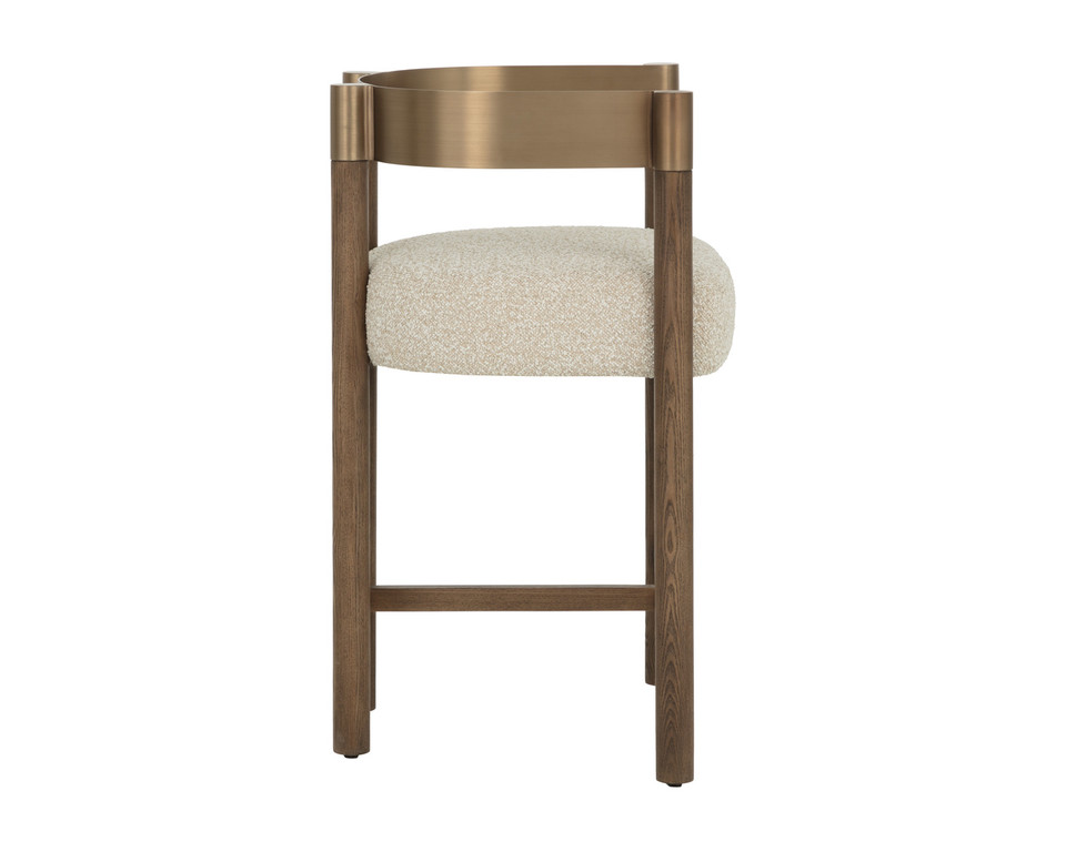 Manolo Santa Cruz Oatmeal Counter Stool