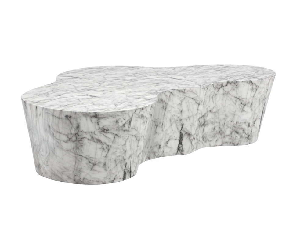 Ava Marble Look Coffee Table