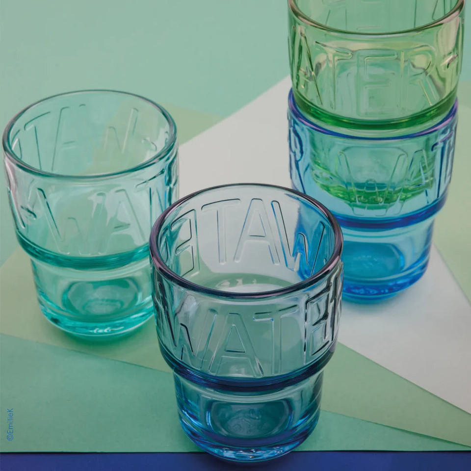 Assorted Colors Water Tumblers – Set of 4, view 4