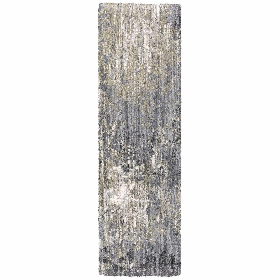 Aspen Grey, Charcoal & Ivory Contemporary Rug, view 5