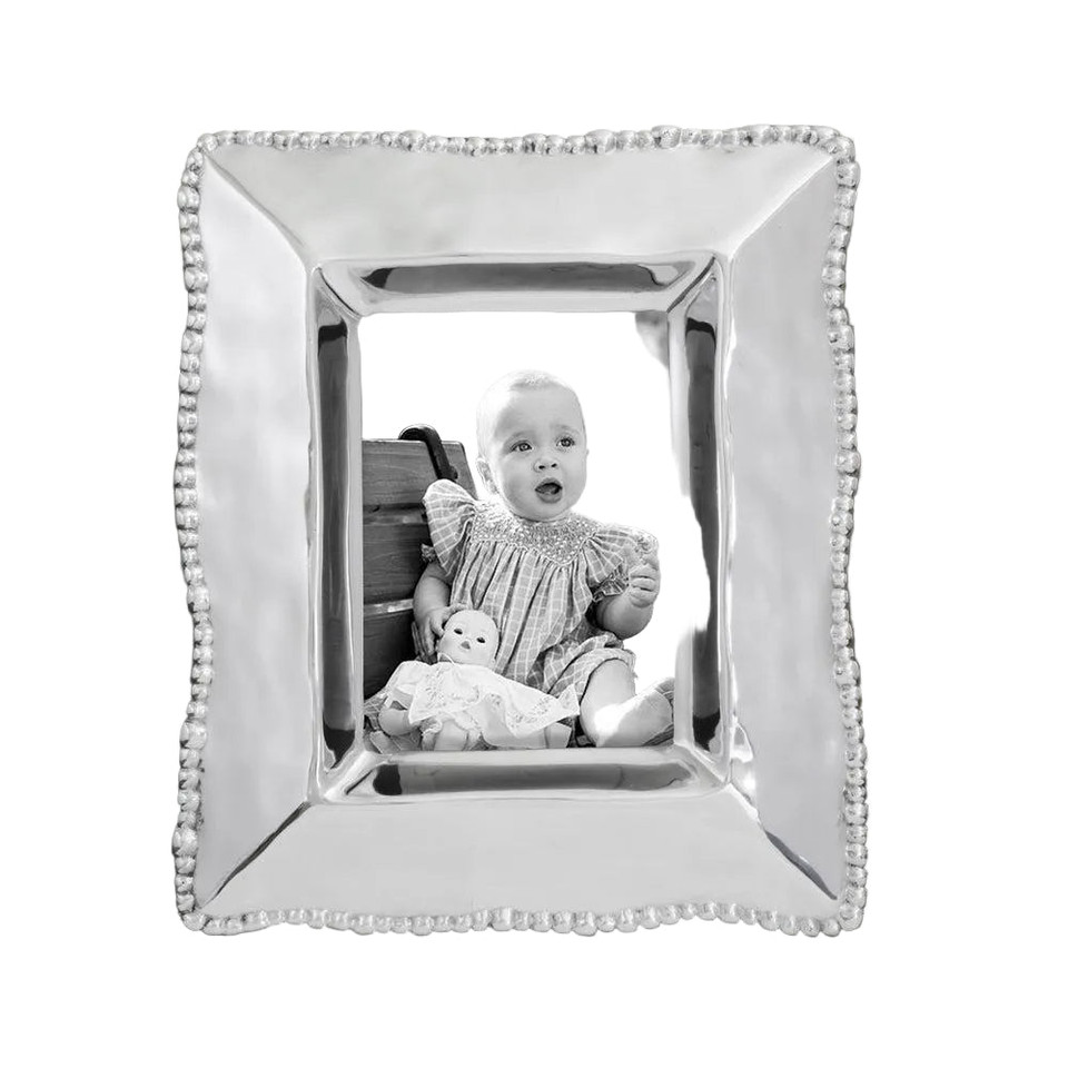 Frame Organic Pearl 5 x 7 Frame - Frame View | Bone & Brass