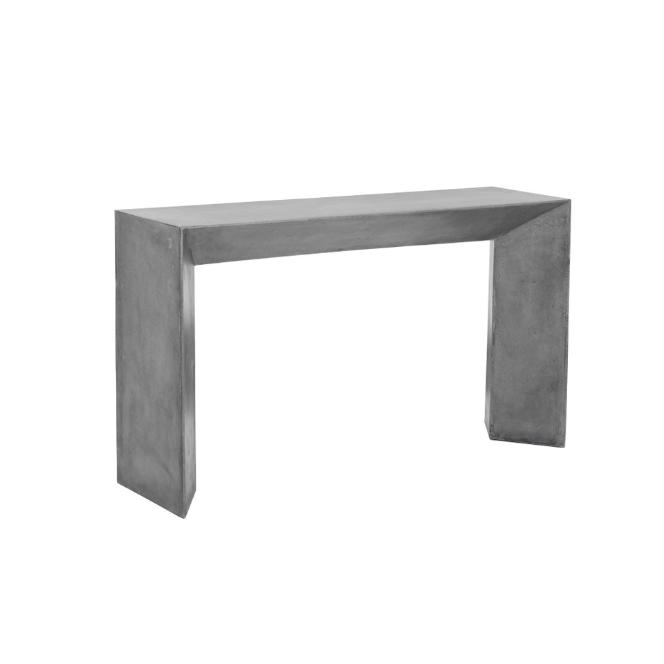 Nomad Grey Console Table