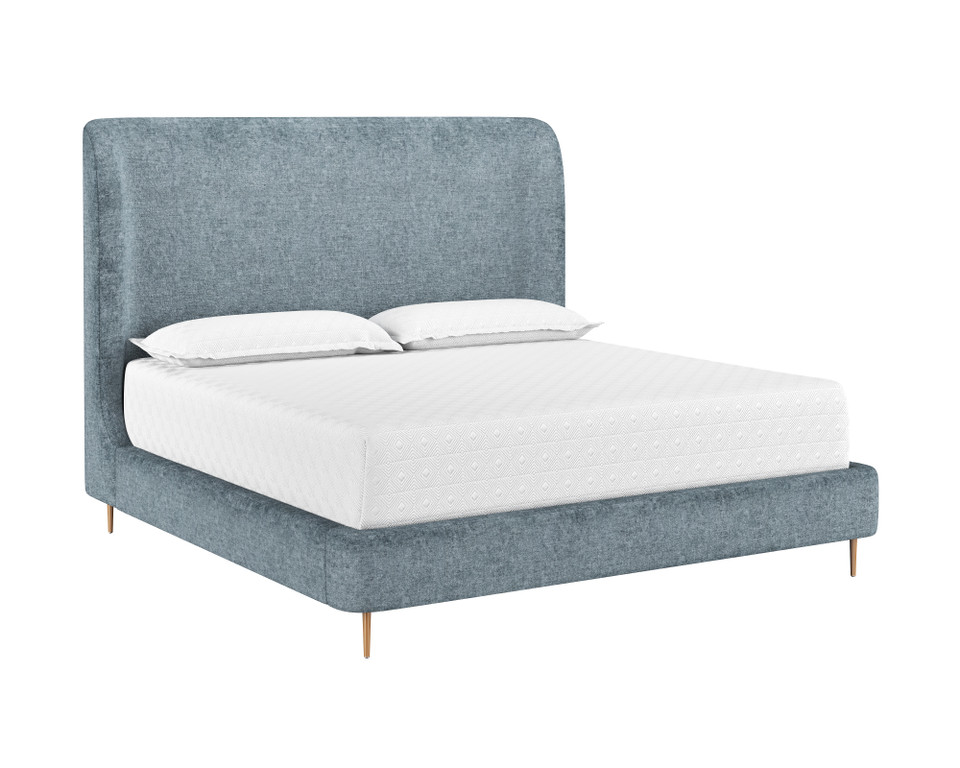 Tierra King - Bergen French Blue Bed