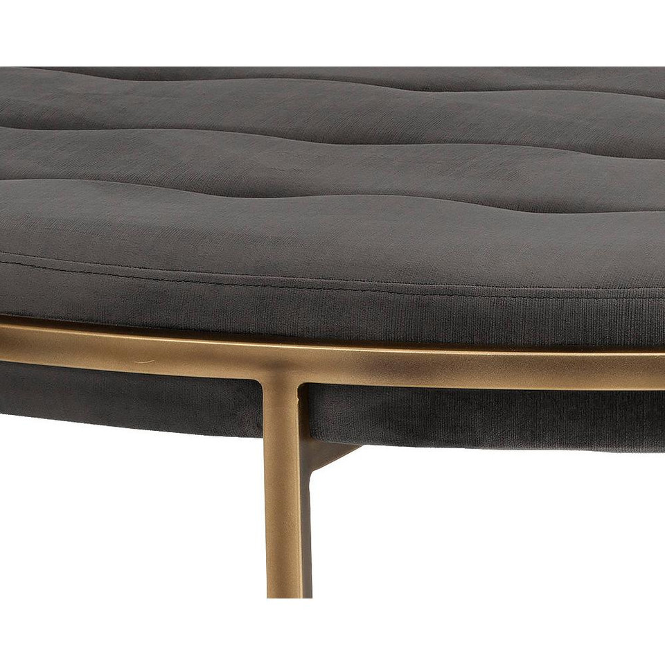 Ethel Round - Piccolo Pebble Ottoman, view 3