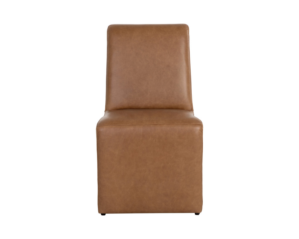 Cascata Marseille Camel Leather Dining Chair