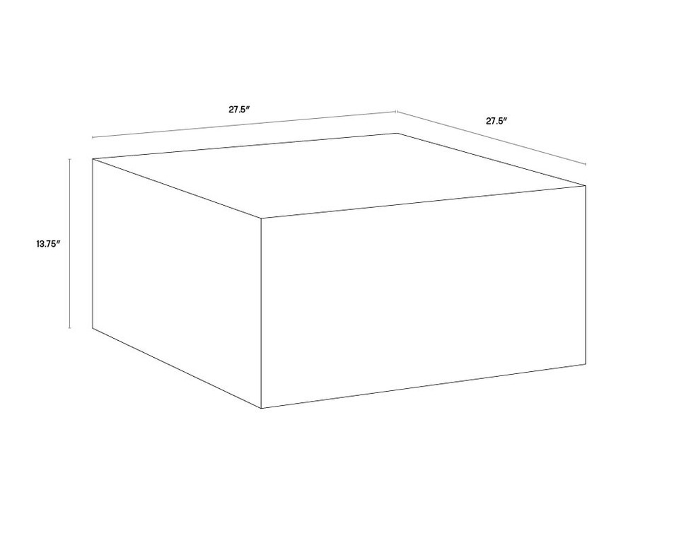 Kyson Silver Coffee Table