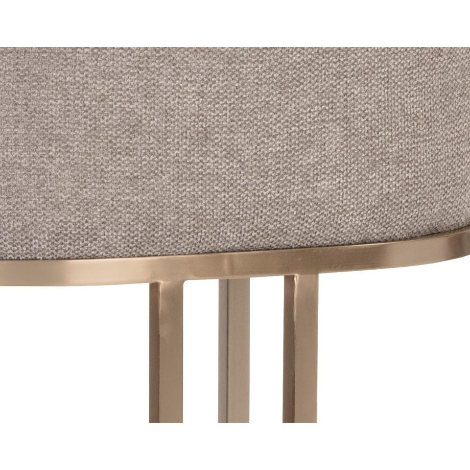 Rayla Belfast Oyster Shell Counter Stool, view 3