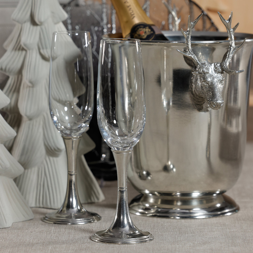St. Moritz Pewter Champagne Ice Bucket, view 6