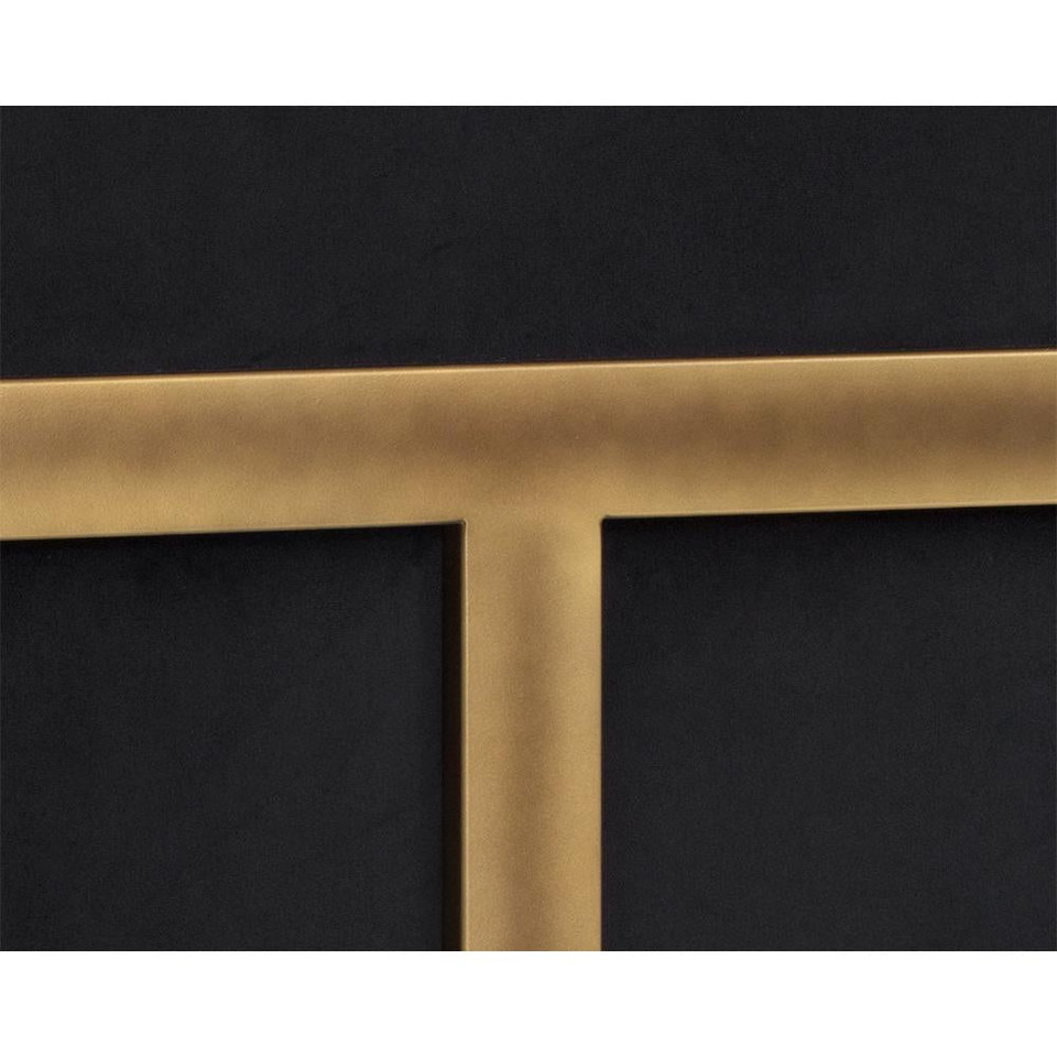 Kalmin Abbington Black Lounge Chair, view 5