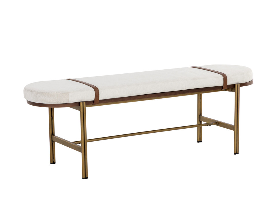 Elaine Polo Club Muslin Bench