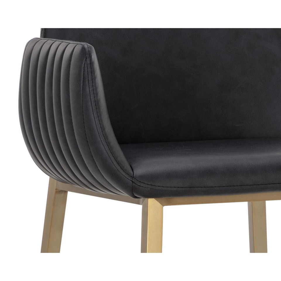 Lucano Barstool Bravo Black