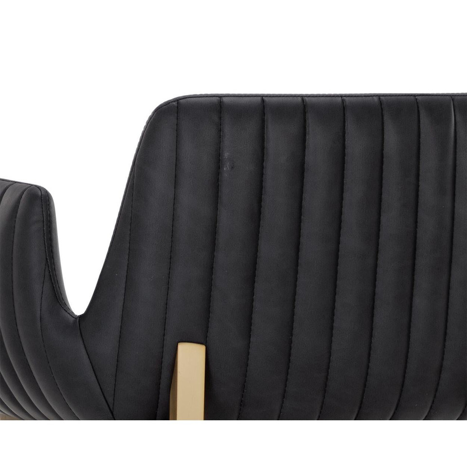 Lucano Barstool Bravo Black, view 3