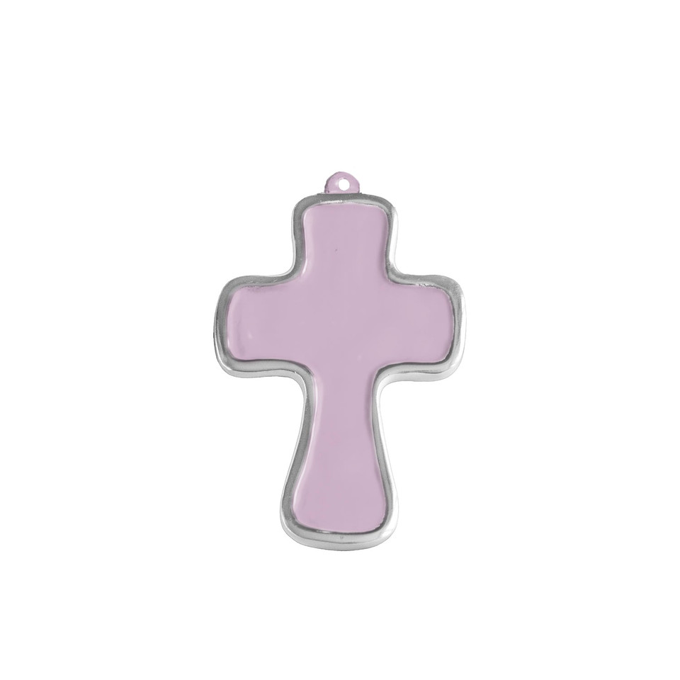 Encanto Athens Cross Ornament (Lilac) | Bone & Brass