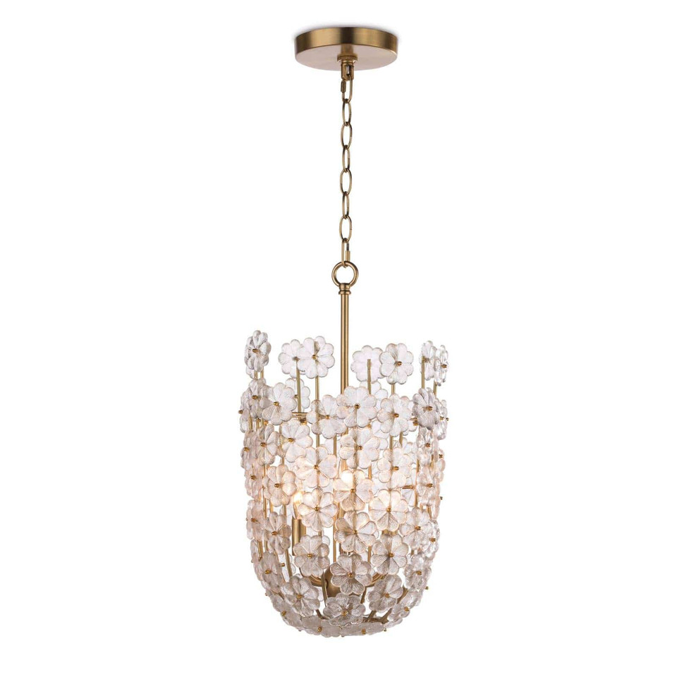 Charlotte Pendant | Bone & Brass