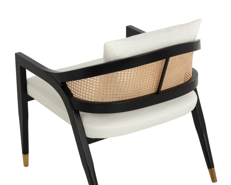 Kirsten Linoso Ivory Lounge Chair