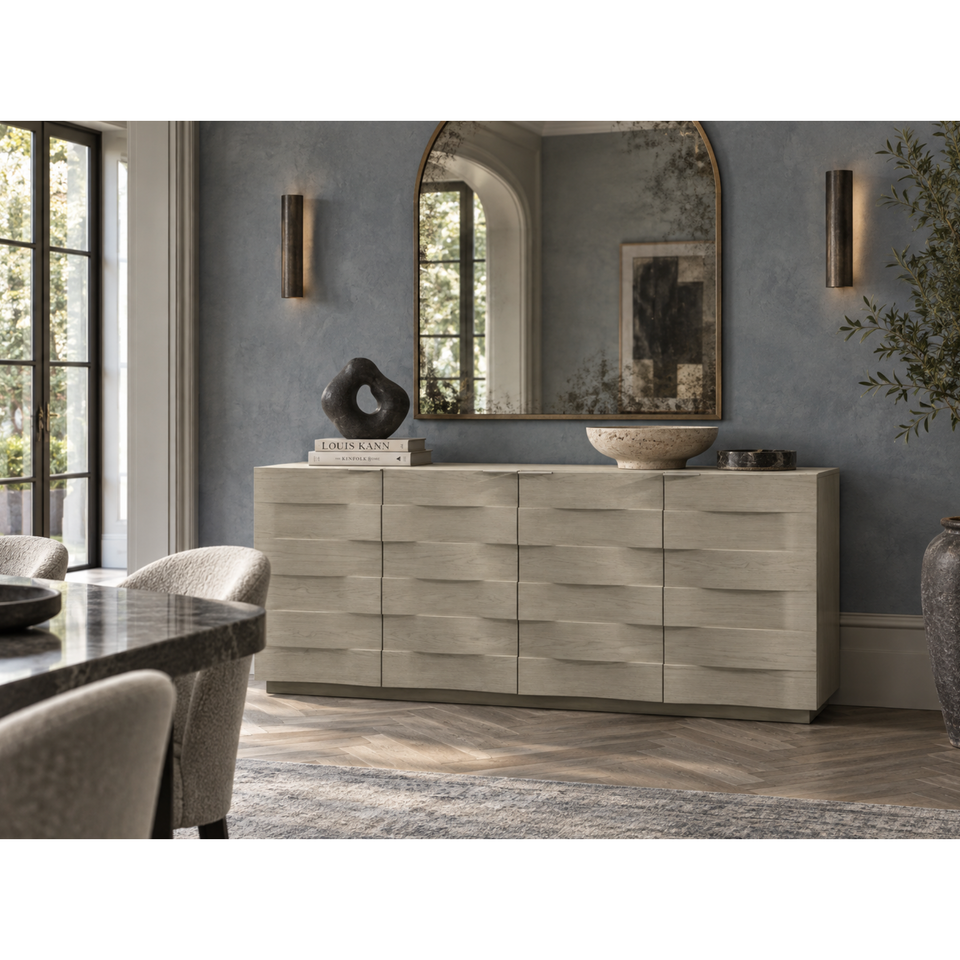 Holmes Taupe Oak Sideboard, view 2