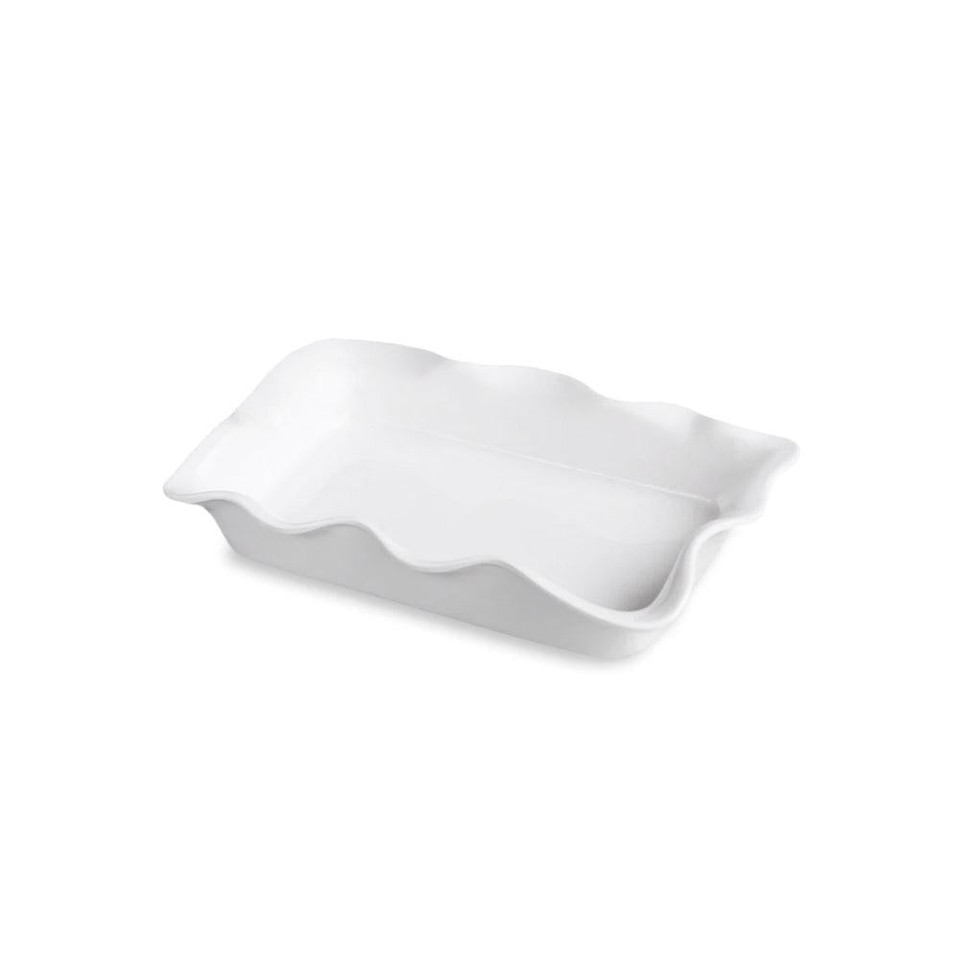 Vida Nube Guest Towel Holder (White) | Bone & Brass