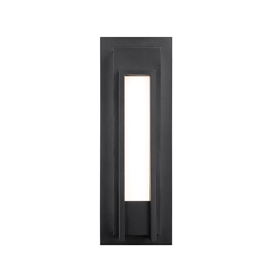 Black Keaton Linear LED Wall Sconce