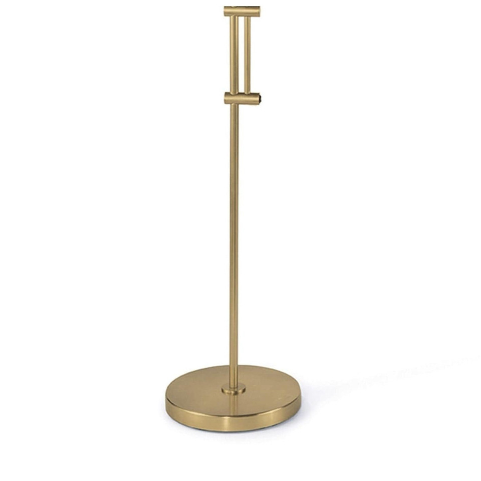 Arc Polished Nickel Floor Lamp