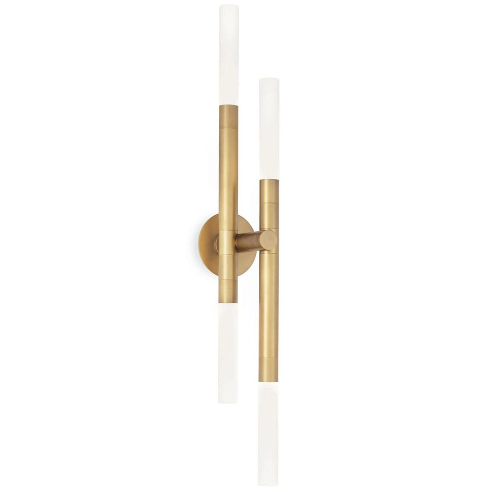 Cass Polished Nickel Wall Sconce