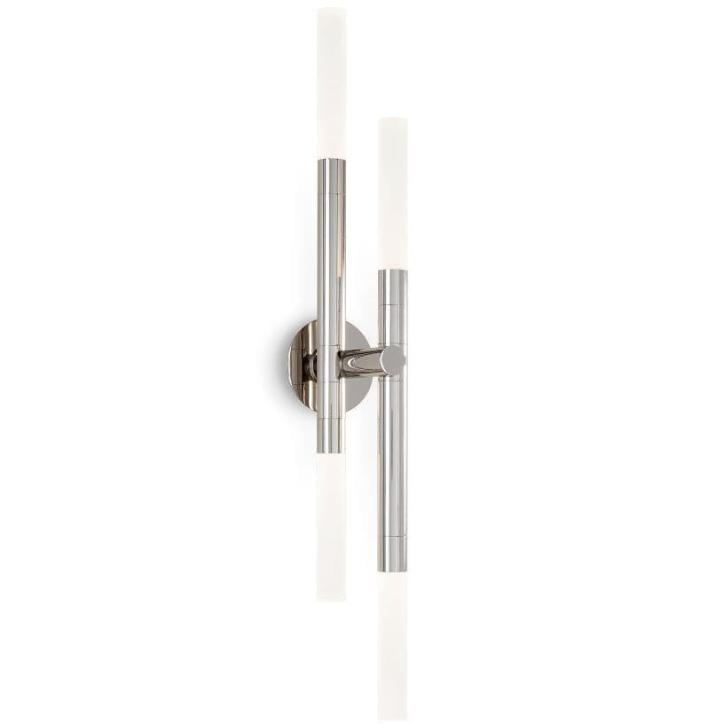 Cass Polished Nickel Wall Sconce