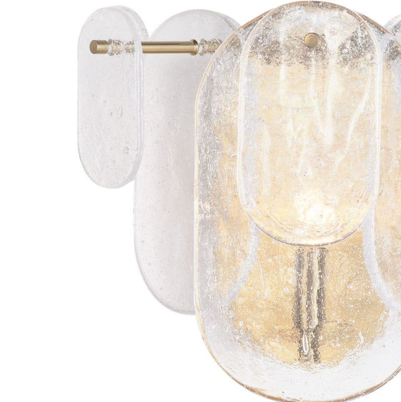 Echo Polished Nickel Sconce